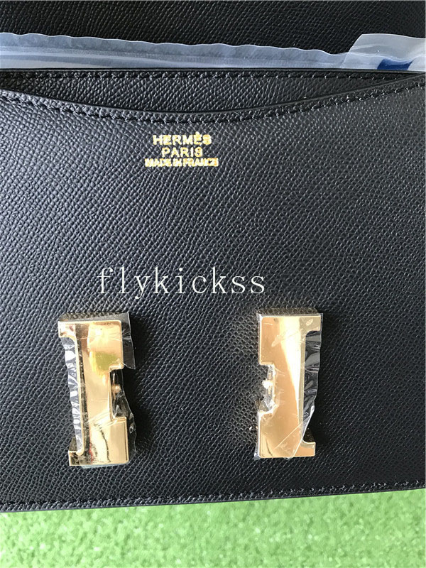 Hermes Black Shoulder Bag 24inches